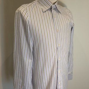 Luigi Borrelli Napoli Striped Dress Shirt